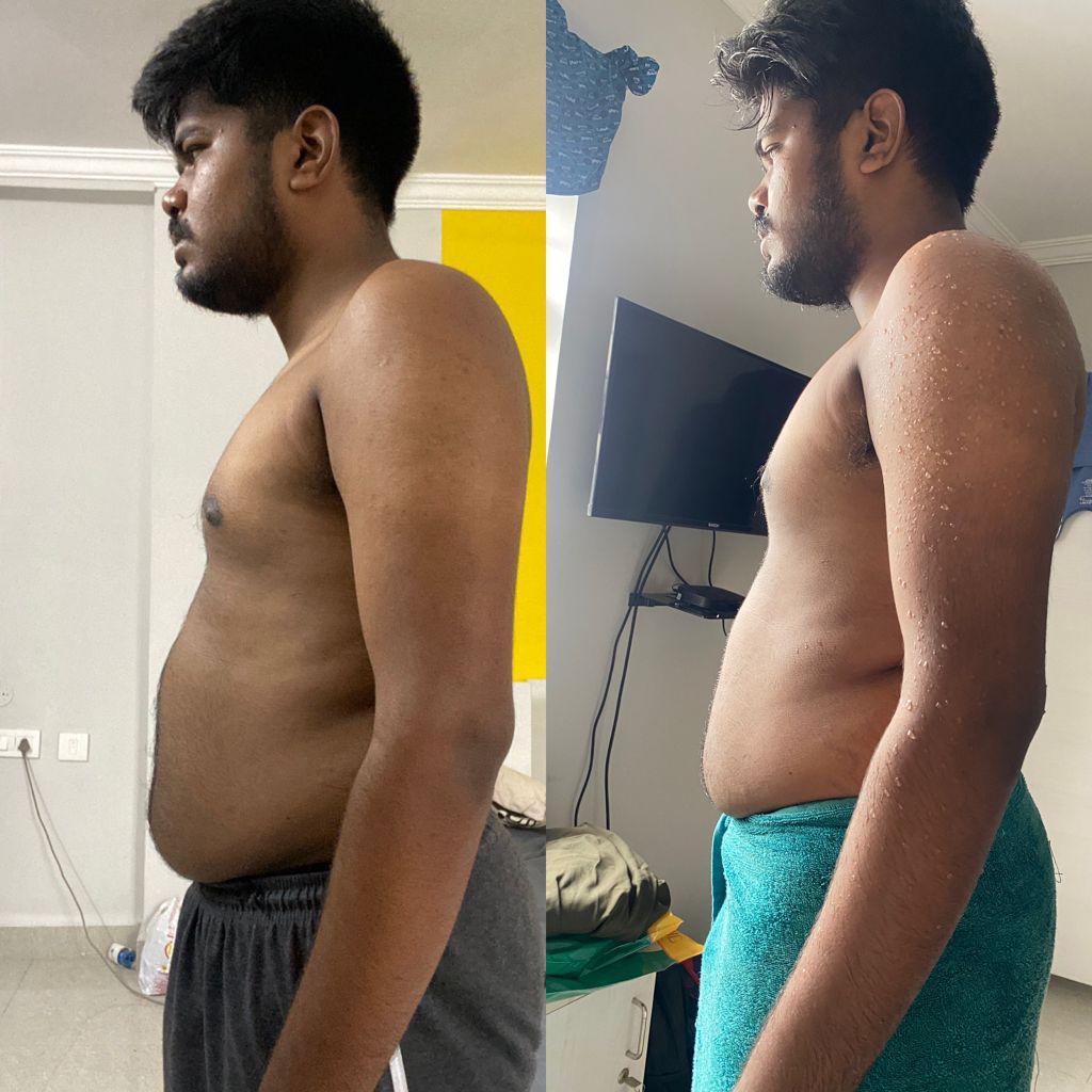 Rohith 3 months "FAT TO FIT" transformation