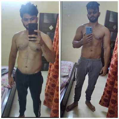 Vittal 4 months transformation